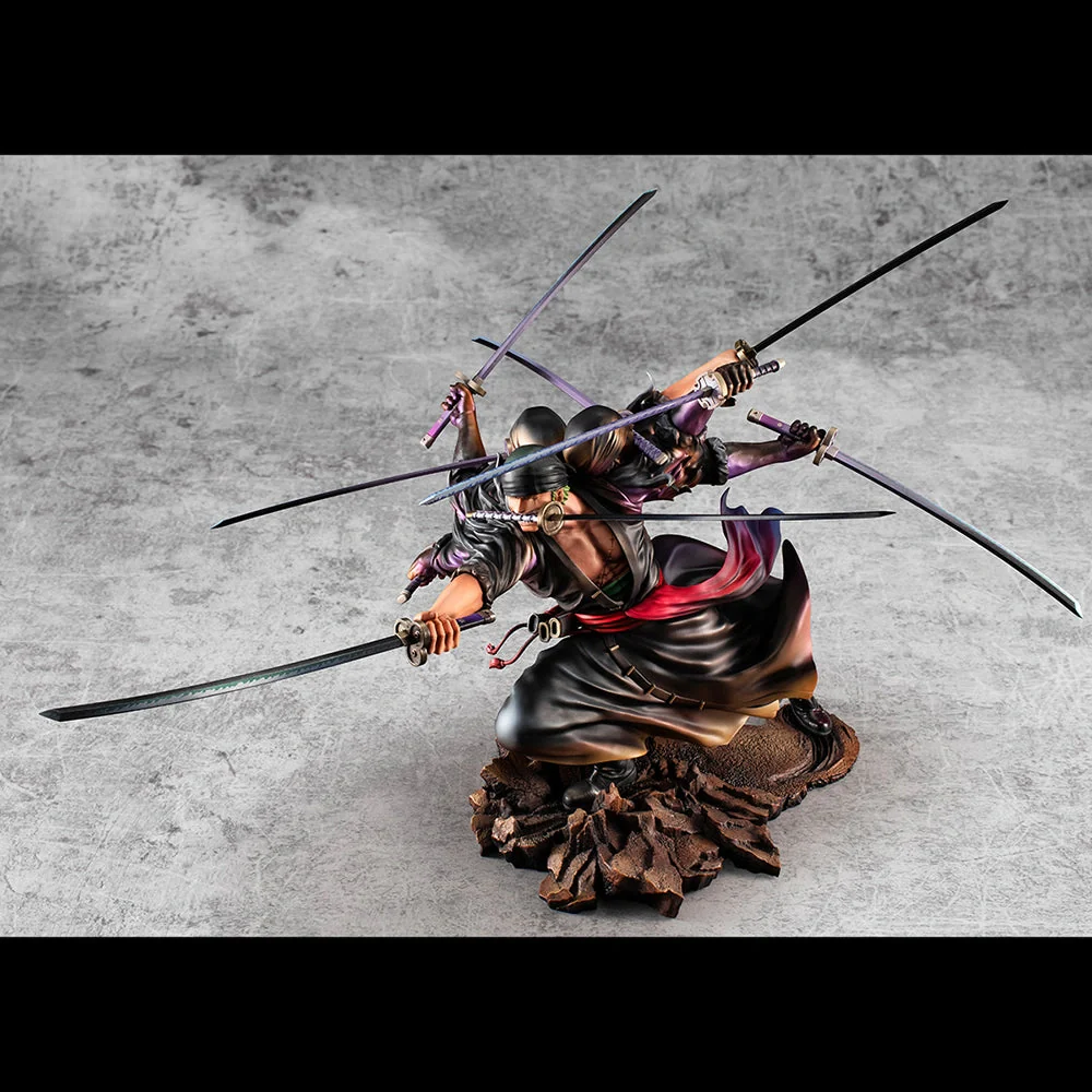 [Pre-order] One Piece - Roronoa Zoro(Demon Spirit Kyuutou Ryuu Asura Ver.) ONE PIECE Portrait.Of.Pirates WA-MAXIMUM Figure MegaHouse - Image 3