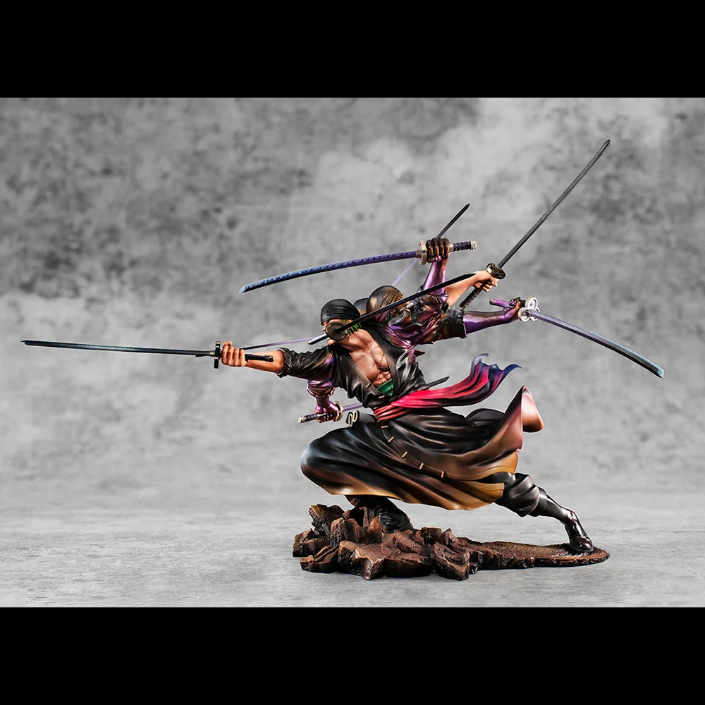 [Pre-order] One Piece - Roronoa Zoro(Demon Spirit Kyuutou Ryuu Asura Ver.) ONE PIECE Portrait.Of.Pirates WA-MAXIMUM Figure MegaHouse - Image 6