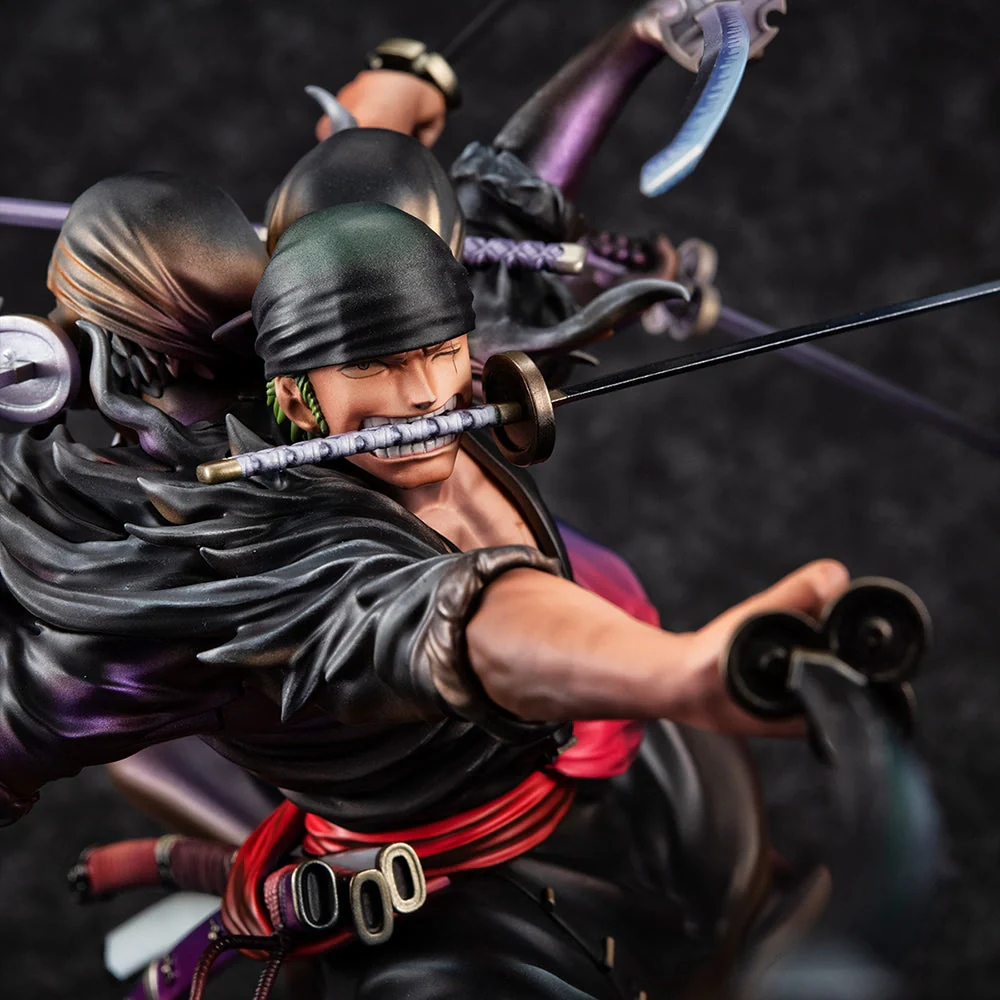 [Pre-order] One Piece - Roronoa Zoro(Demon Spirit Kyuutou Ryuu Asura Ver.) ONE PIECE Portrait.Of.Pirates WA-MAXIMUM Figure MegaHouse - Image 9
