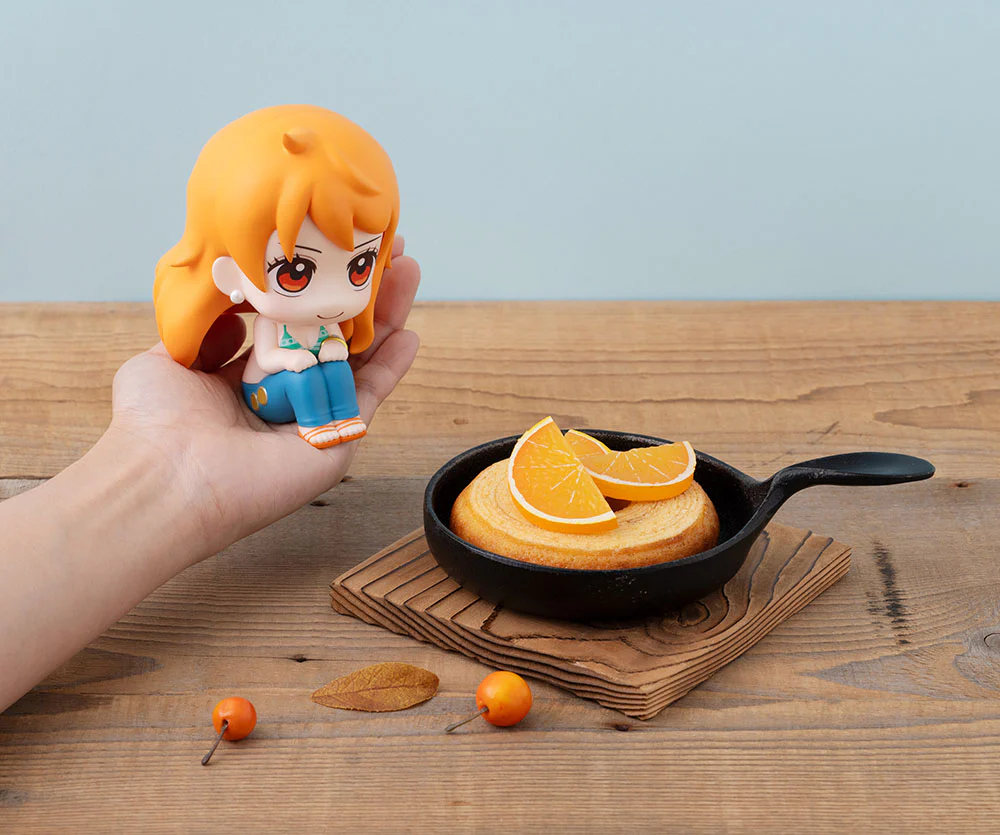 [Pre-order] One Piece - Sanji & Nami Set [with Cloche & Orange] Look Up Mini Figure Megahouse - Image 18