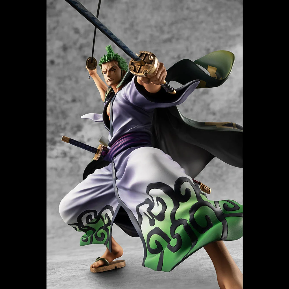 [Pre-order] One Piece - ZORO JURO(Warriors Alliance Ver. Repeat) ONE PIECE Portrait.Of.Pirates Figure MegaHouse - Image 3