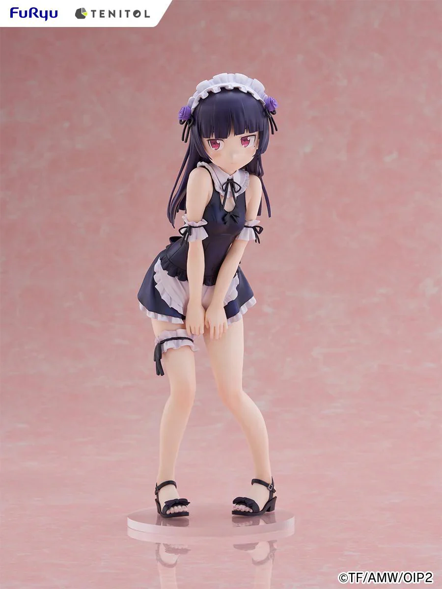 [Pre-order] OreImo - Kuroneko (Swimsuit Maid Ver.) TENITOL TALL Non Scale Figure FuRyu Corporation - Image 4