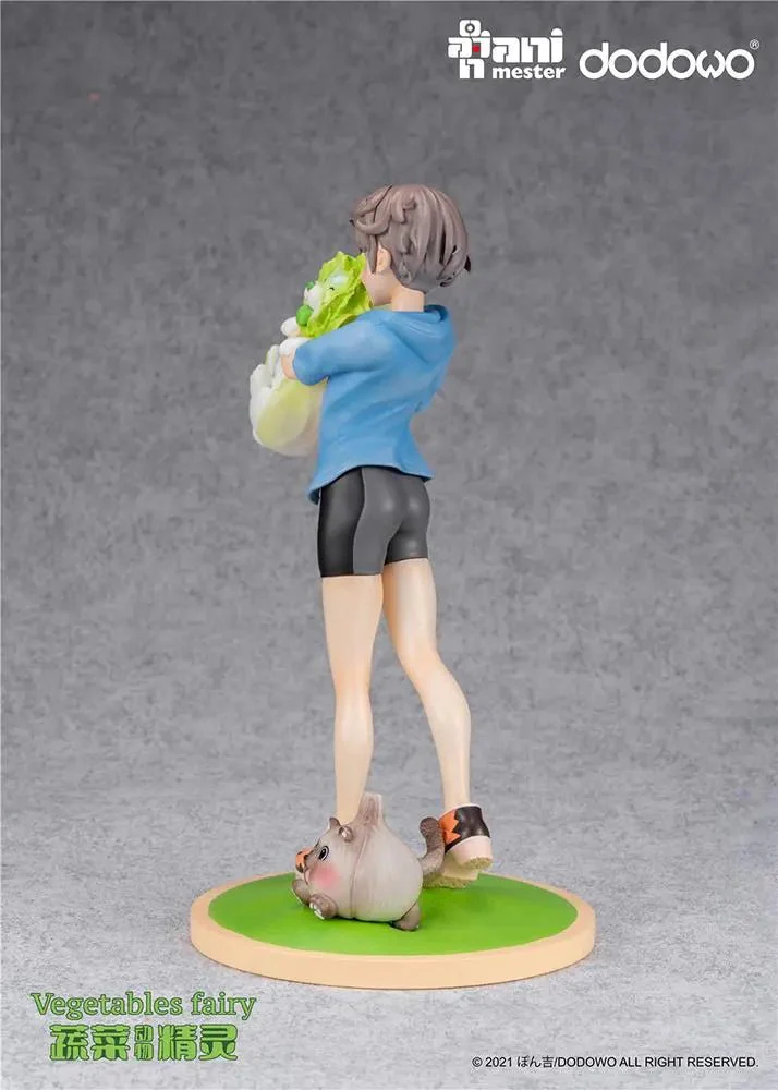 [Pre-order] Original Character - ANIMESTER X DODOWO VEGETABLE FAIRIES SAI AND CABBAGE DOG 1/7 Scale Figure AniMester - Image 4