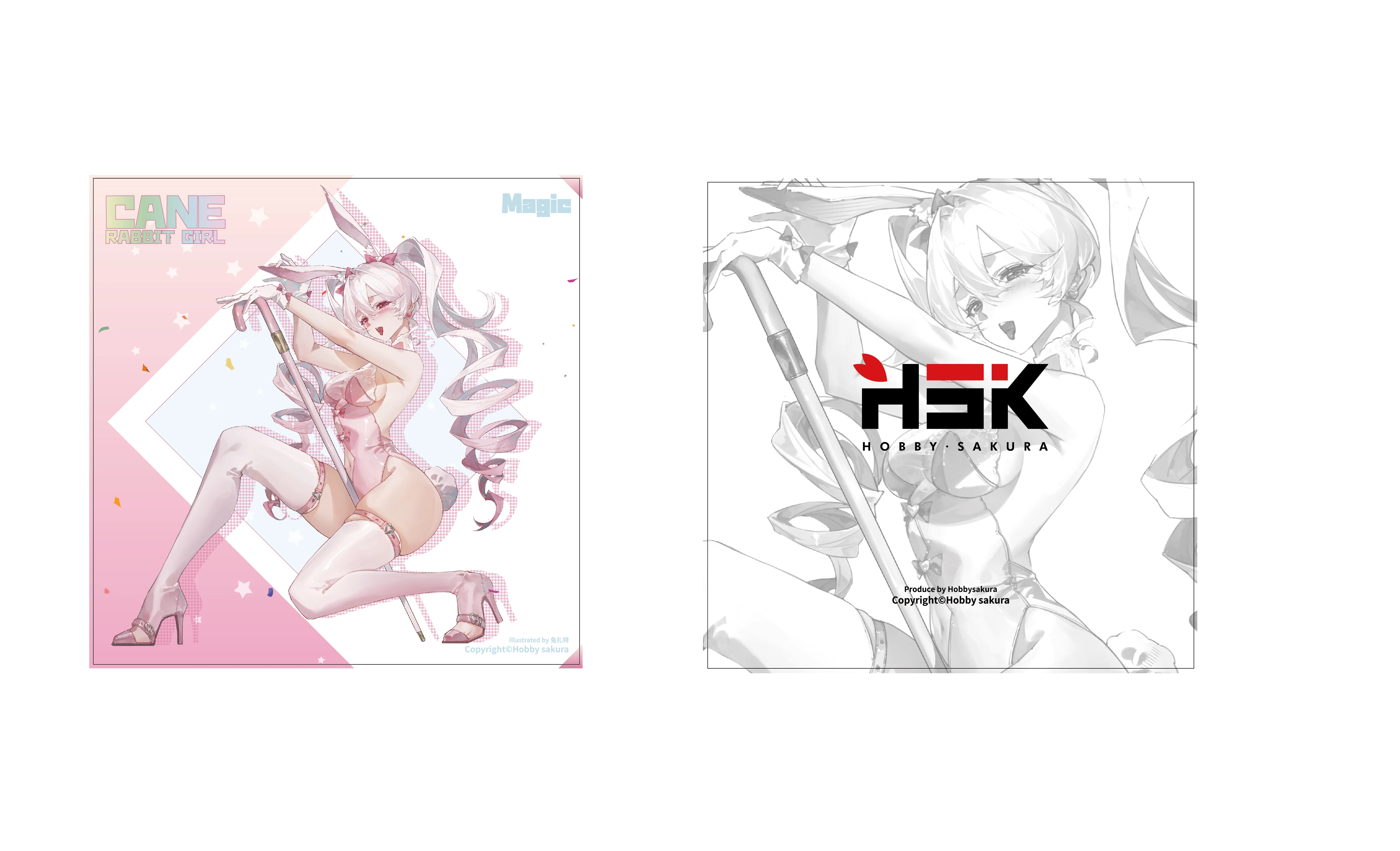 [Pre-order] Original Character - Cane Bunny Girl 1/6 Scale Figure Hobbysakura - Image 10