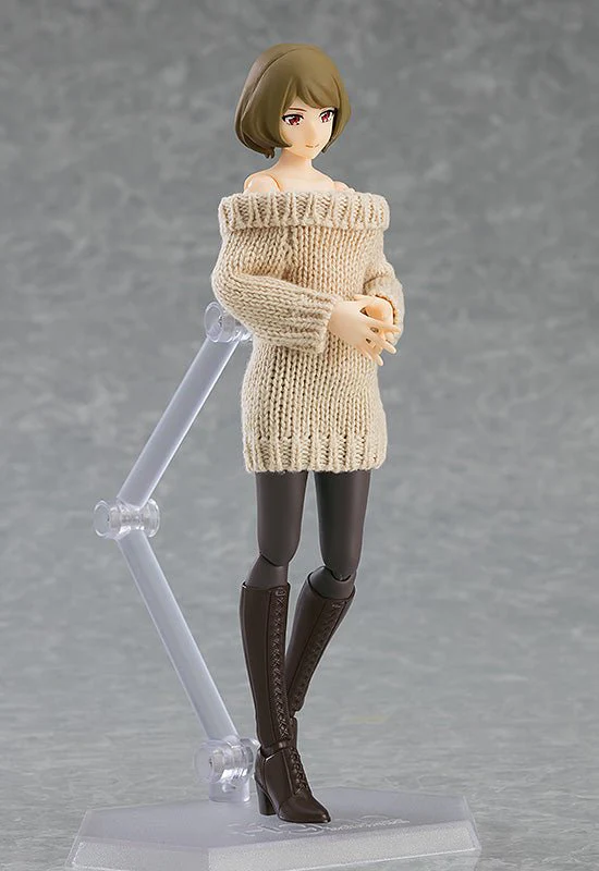 [Pre-order] Original Character - Chiaki with Off the Shoulder Sweater Dress Figma Max Factory - Image 2