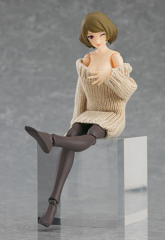 [Pre-order] Original Character - Chiaki with Off the Shoulder Sweater Dress Figma Max Factory - Image 6