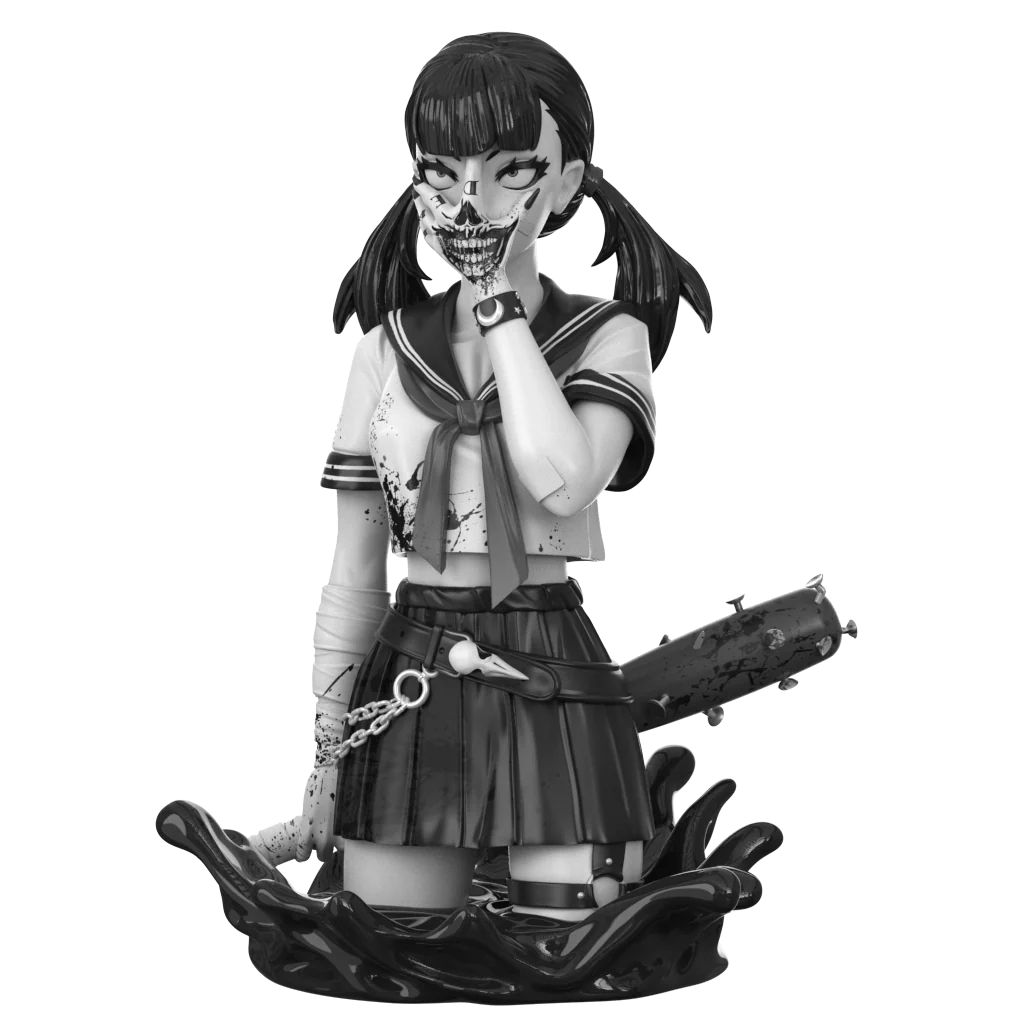 [Pre-order] Original Character - Death Stare by Zombie Makeout Club Non Scale Figure Mighty Jaxx - Image 2