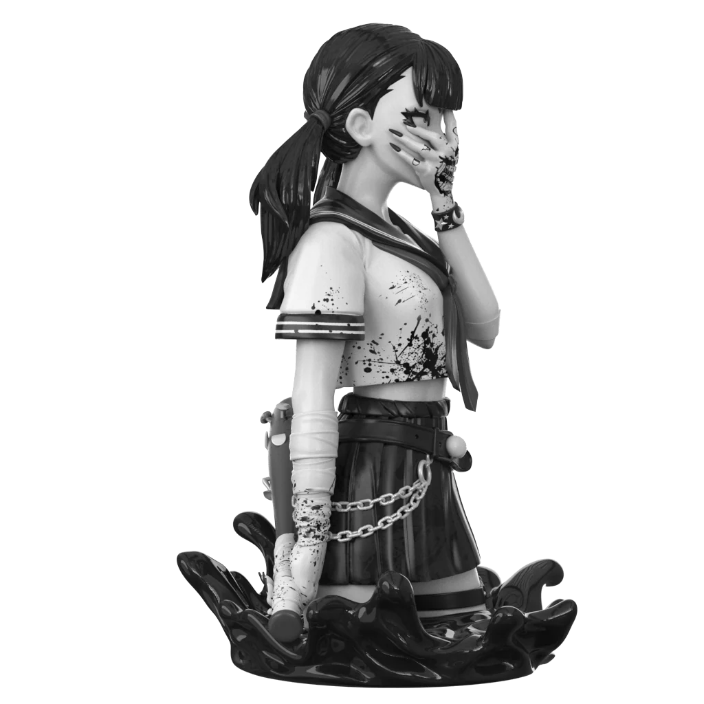 [Pre-order] Original Character - Death Stare by Zombie Makeout Club Non Scale Figure Mighty Jaxx - Image 24