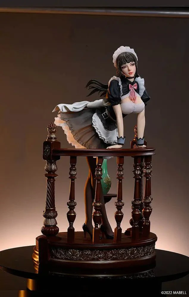 [Pre-order] Original Character - Holiday Maid Monica Tessia Daiza Akagiiro  1/4 Scale Figure Kaitendo - Image 2