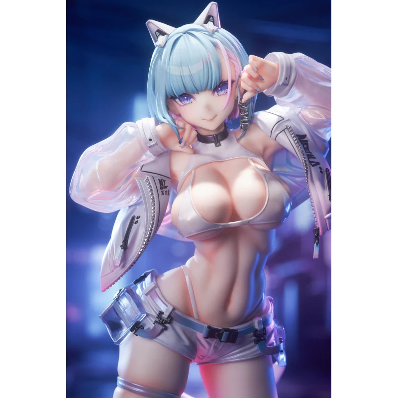 [Pre-order] Original Character - Kin Mirai Nekomata Miu 1/6 Scale Figure Bibi Buttons - Image 2