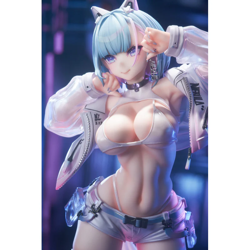 [Pre-order] Original Character - Kin Mirai Nekomata Miu 1/6 Scale Figure Bibi Buttons - Image 4