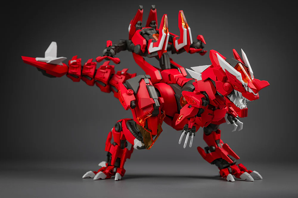 [Pre-order] Original Character - Longji-01 Yutyrannus & Huoying Plastic Model Kit X-PLAY - Image 4