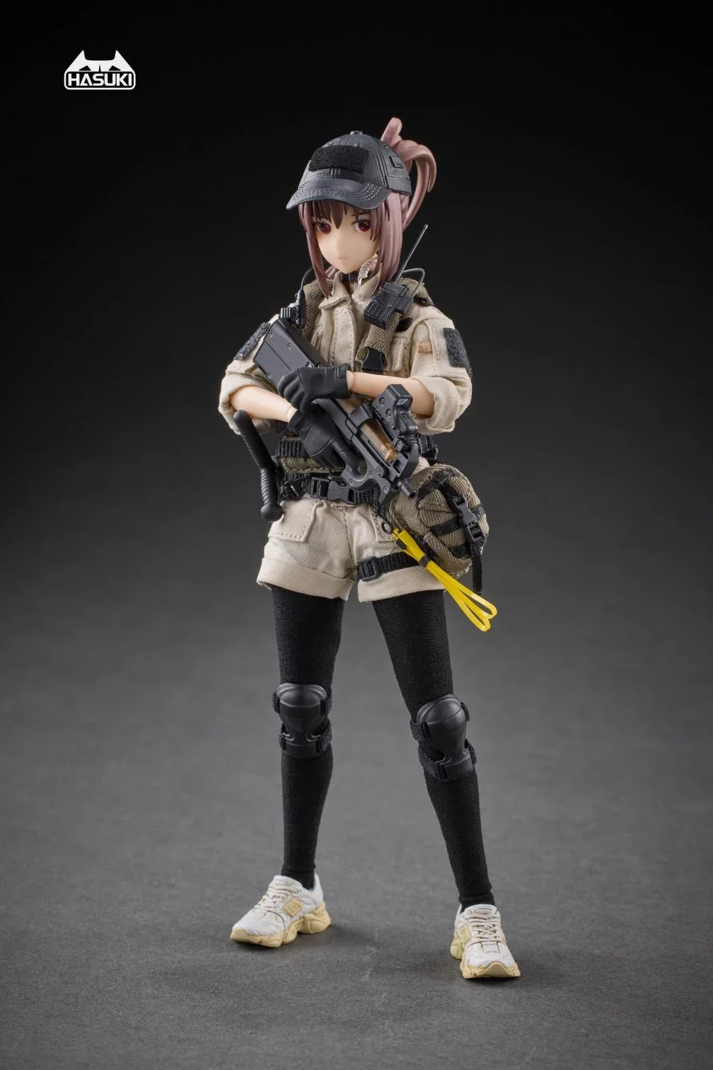 [Pre-order] Original Character - Pocket Art Series Pa006 Reizei Hiyo The Security 1/12 Scale Action Figure HASUKI - Image 11