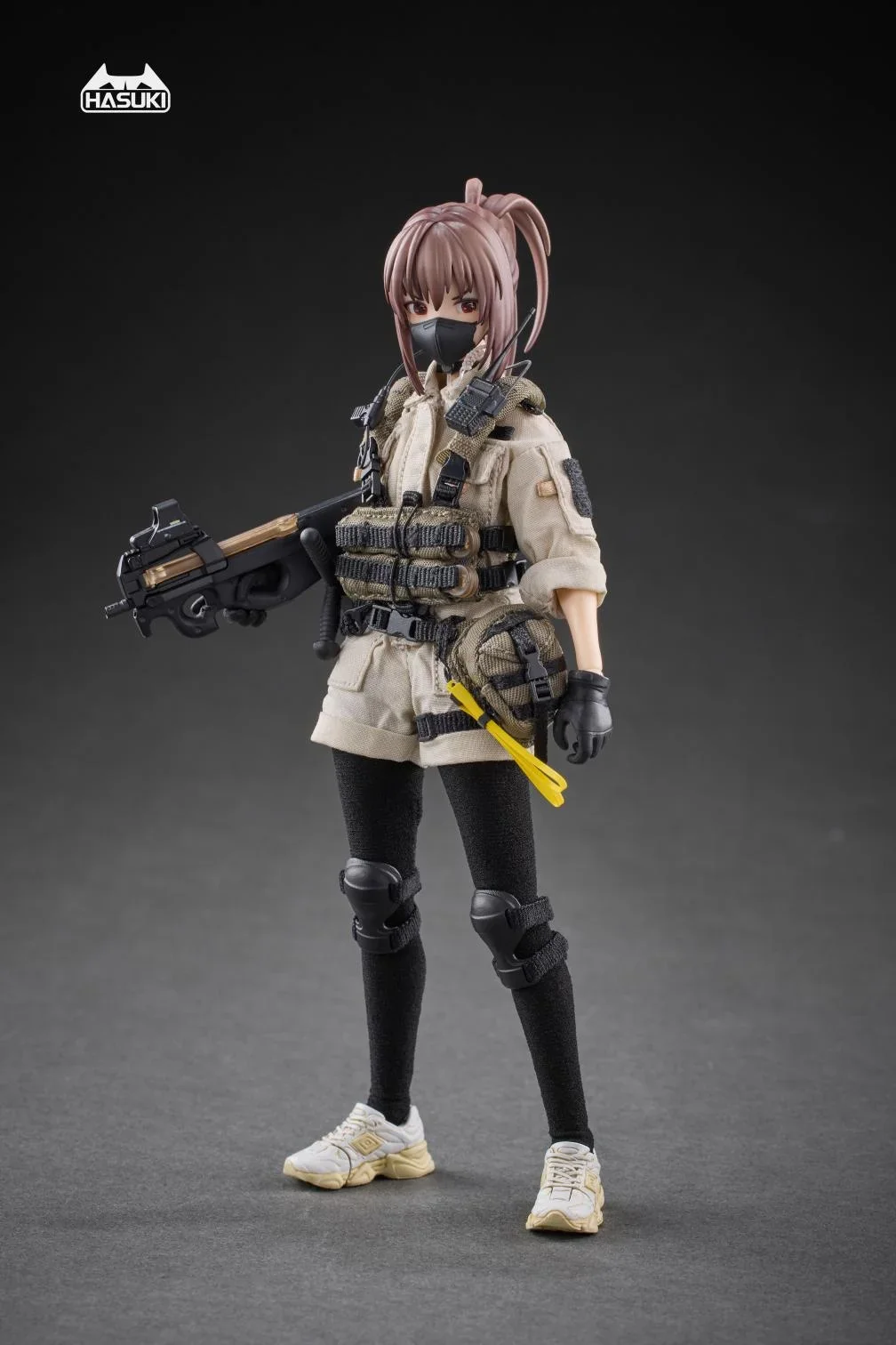 [Pre-order] Original Character - Pocket Art Series Pa006 Reizei Hiyo The Security 1/12 Scale Action Figure HASUKI - Image 12