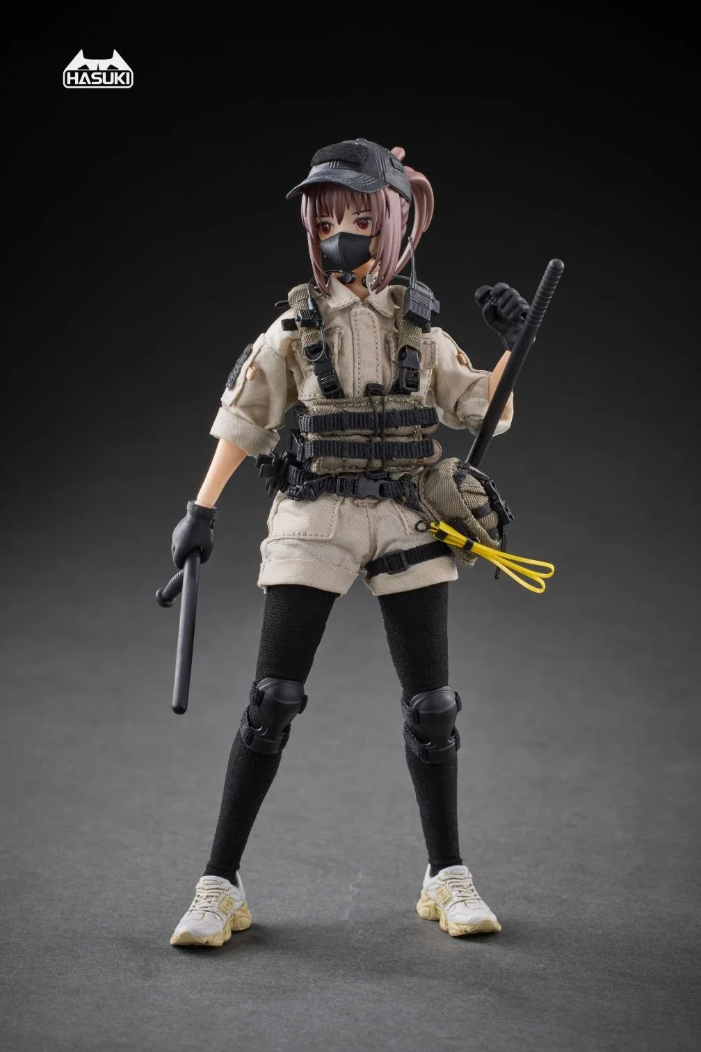[Pre-order] Original Character - Pocket Art Series Pa006 Reizei Hiyo The Security 1/12 Scale Action Figure HASUKI - Image 17