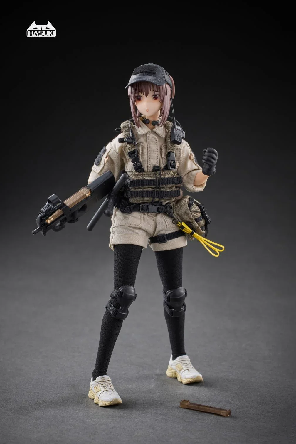 [Pre-order] Original Character - Pocket Art Series Pa006 Reizei Hiyo The Security 1/12 Scale Action Figure HASUKI - Image 18