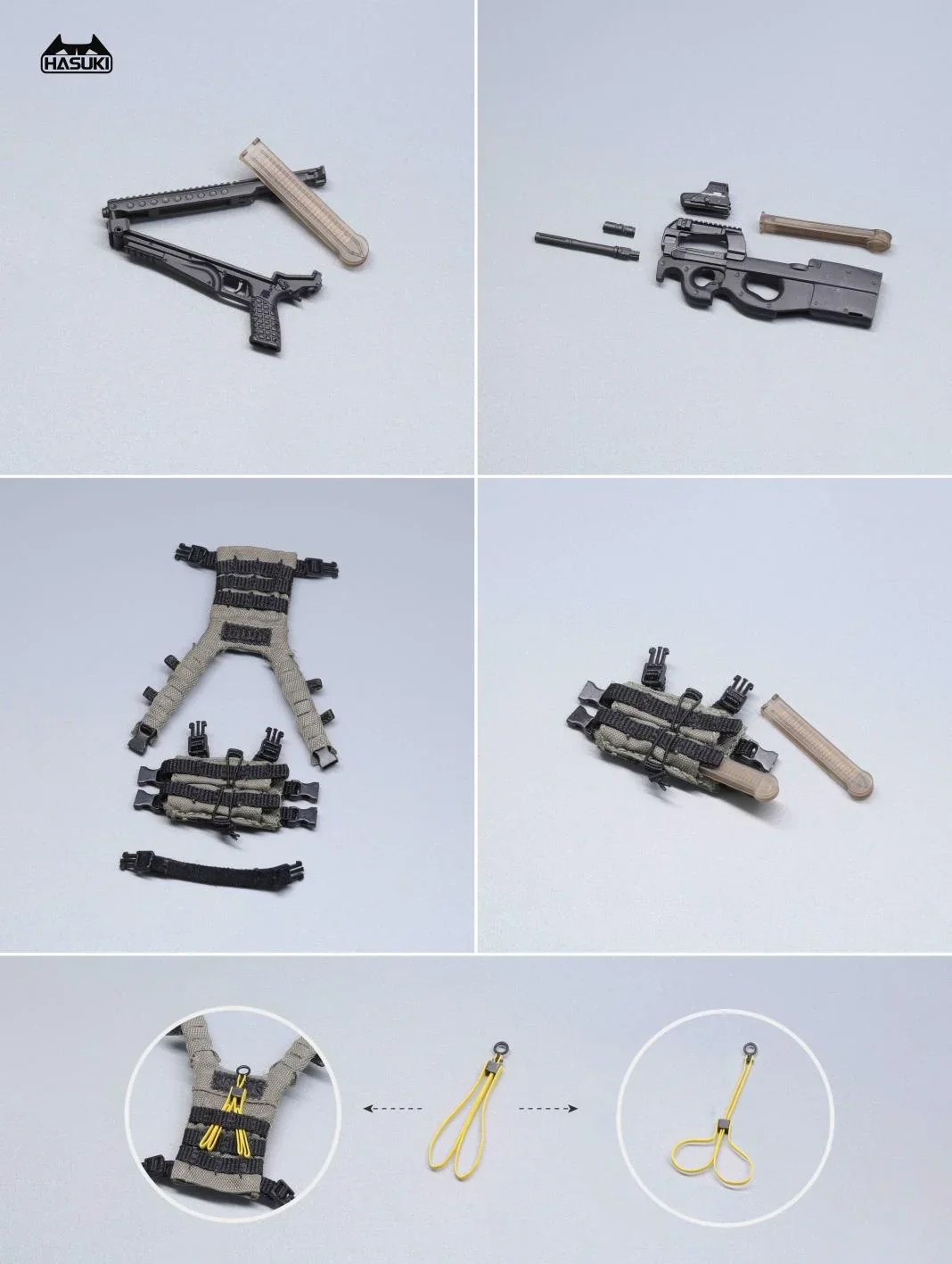 [Pre-order] Original Character - Pocket Art Series Pa006 Reizei Hiyo The Security 1/12 Scale Action Figure HASUKI - Image 19