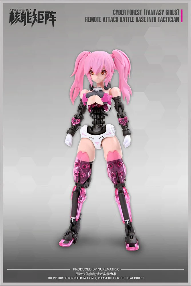 [Pre-order] Original Character - Rabbit (Cyber Forest Fantasy Girls) Remote Attack Battle Base Info Tactician Plastic Model Kit NUKE MATRIX - Image 6