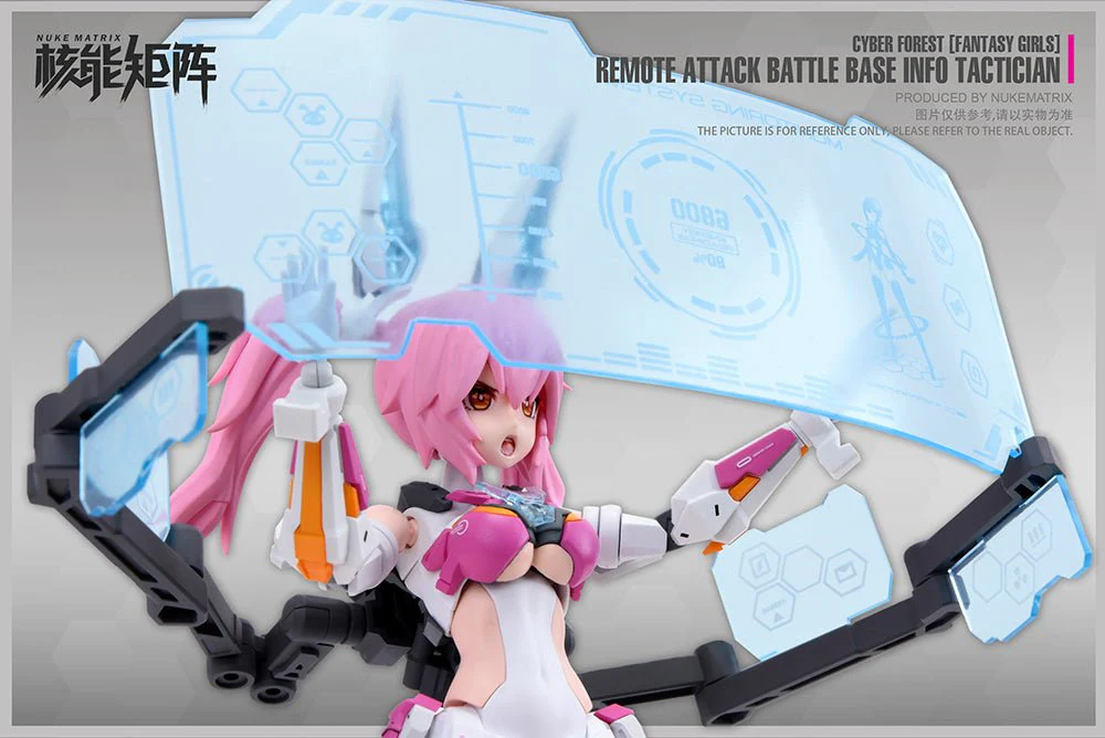 [Pre-order] Original Character - Rabbit (Cyber Forest Fantasy Girls) Remote Attack Battle Base Info Tactician Plastic Model Kit NUKE MATRIX - Image 9