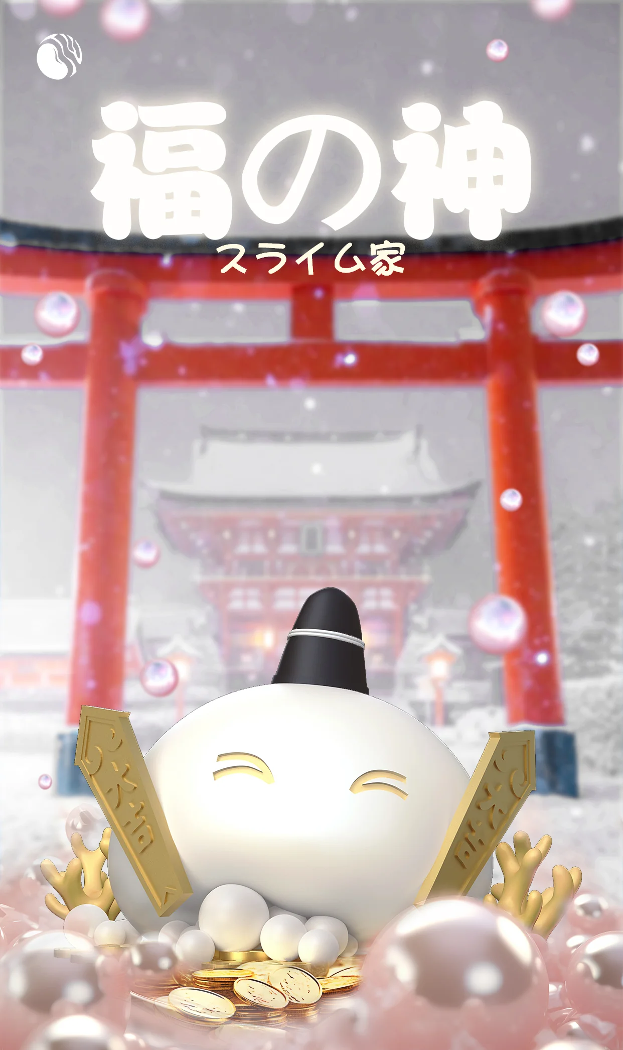 [Pre-order] Original Character - Slime Family God of Wealth and God of Fortune Set Mini Figure Uloop - Image 7