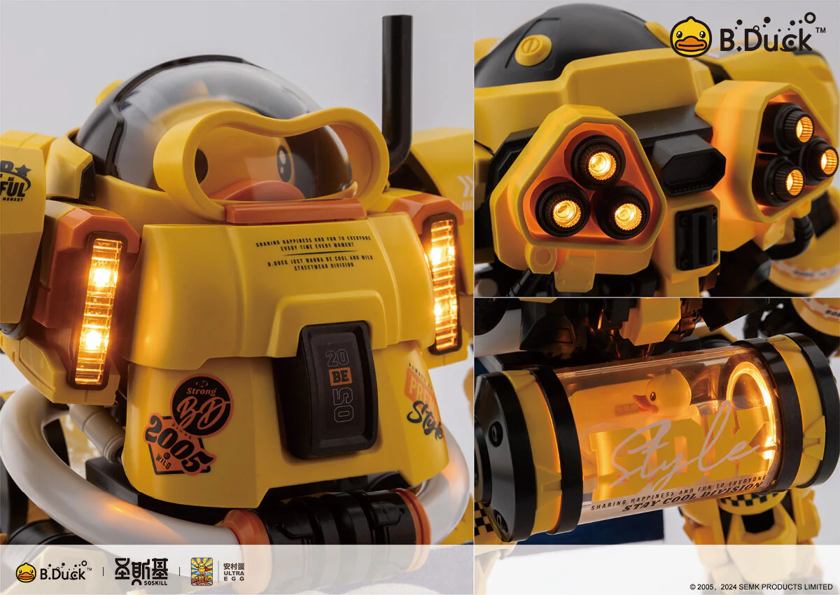 [Pre-order] Original Character - SpaDuck Plastic Model Kit SOSKILL - Image 28