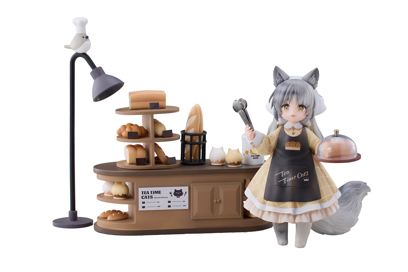[Pre-order] Original Character - Tea Time Cats DLC Series Meow Town Bakery Shop Assistant & Customer Cat Mini Figure RIBOSE - Image 14