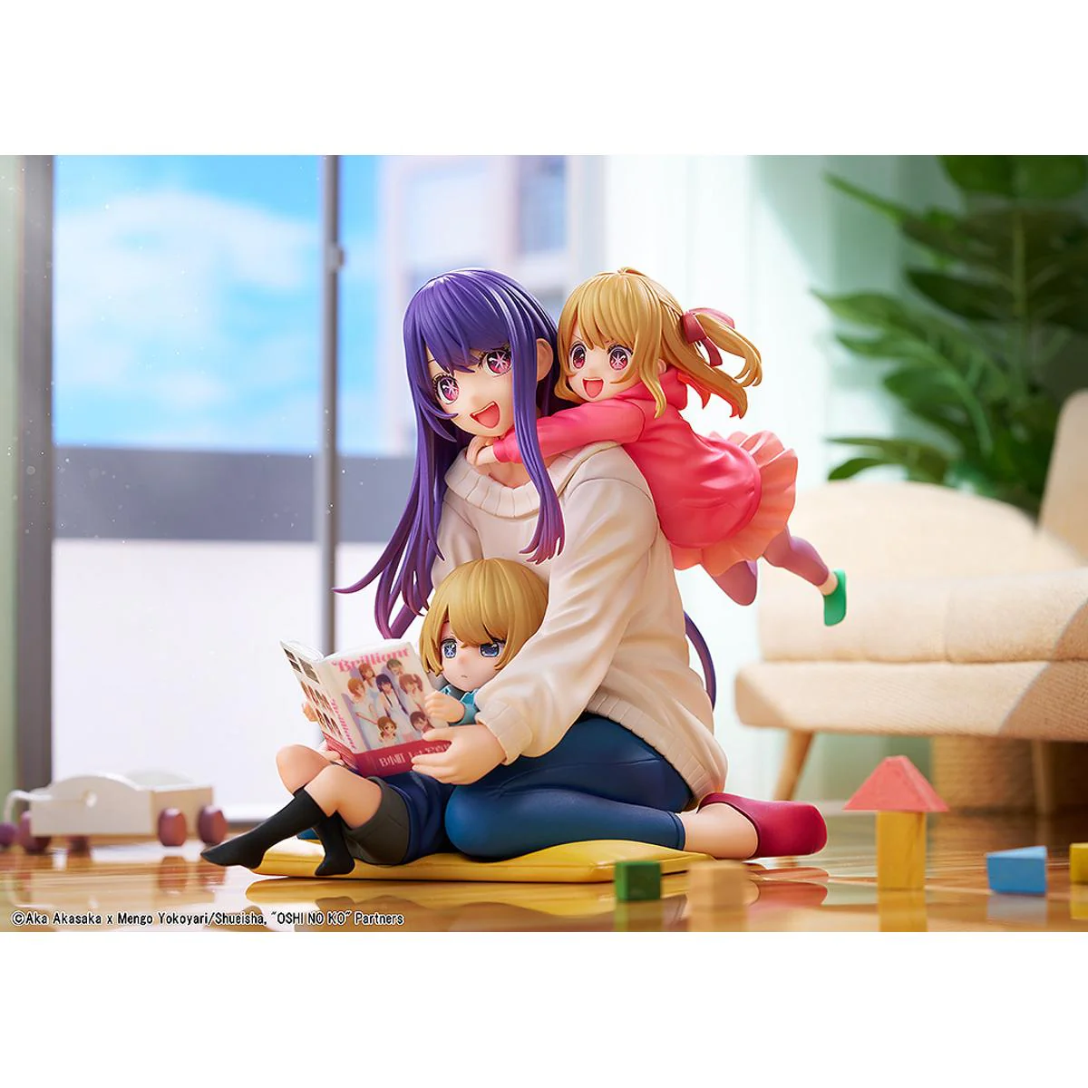 [Pre-order] OSHI NO KO - Ai & Aqua & Ruby (Mother and Children Ver.) 1/8 Scale Figure Kadokawa - Image 5