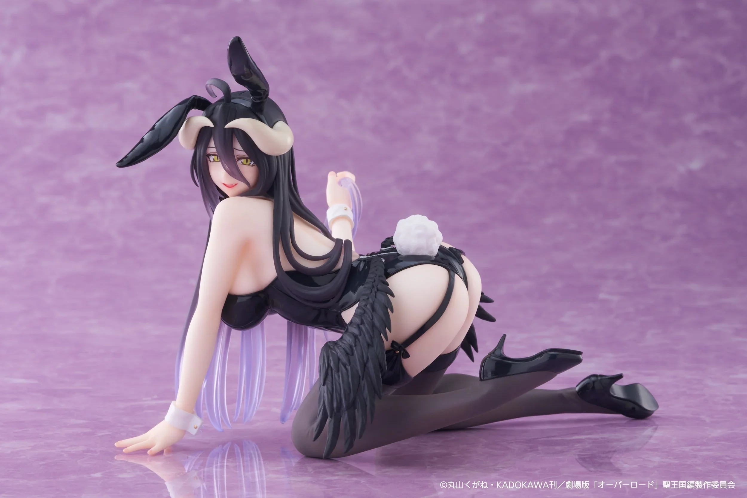 [Pre-order] Overlord - Albedo (Bunny Ver.) Desktop Cute Prize Figure Taito - Image 4