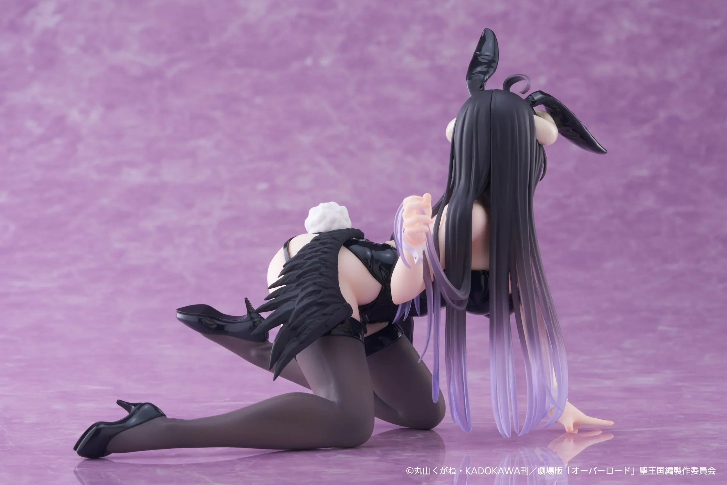 [Pre-order] Overlord - Albedo (Bunny Ver.) Desktop Cute Prize Figure Taito - Image 7