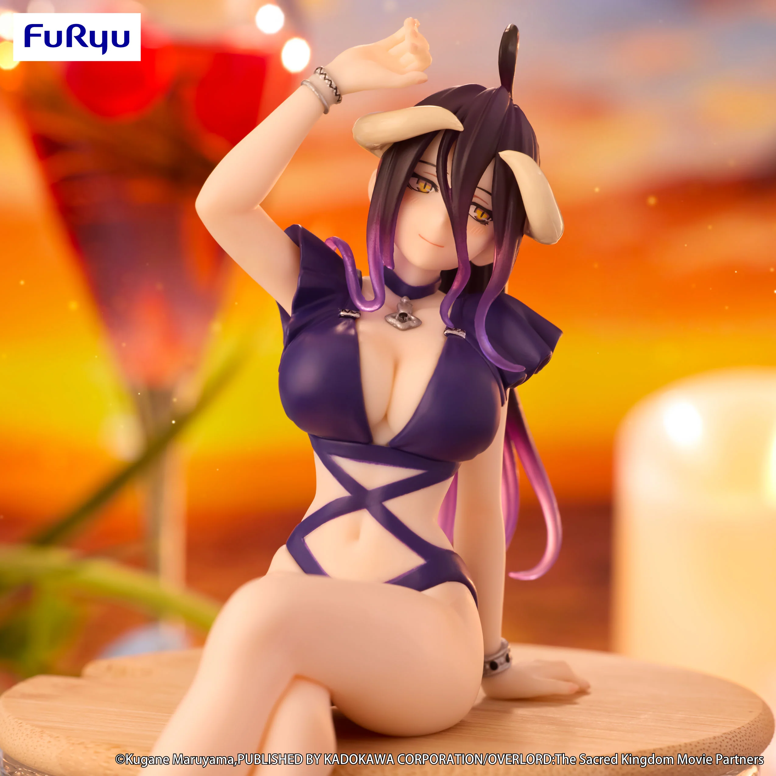 [Pre-order] Overlord - Albedo (Swimsuit Dark Purple Color ver.) Prize Figure Furyu - Image 3