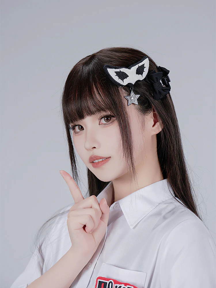 [Pre-order] Persona5 Royal - Fluffy Hairpin (Joker Ver.) GoodSmile Moment - Image 6