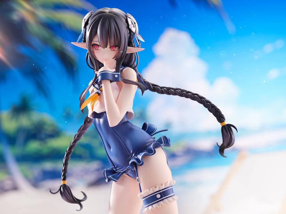 [Pre-order] Phantasy Star - Cool Breeze Gene & Blue Sea Annette (Summer Vacation Ver.) 1/7 Scale Figure Ami Ami X Amakuni - Image 29