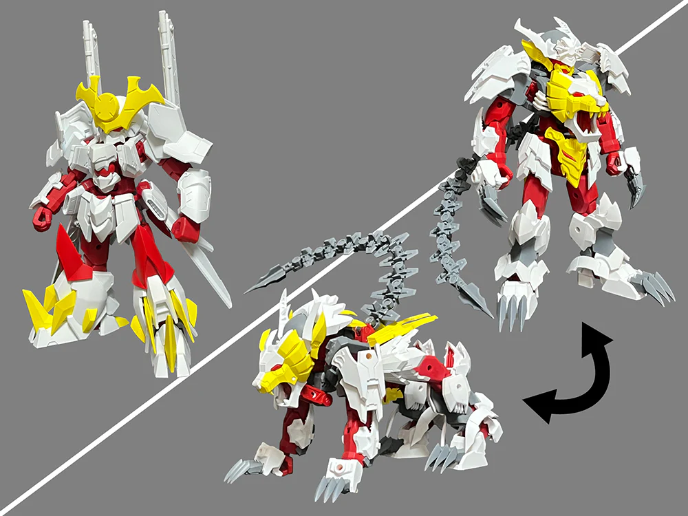 [Pre-order] PLA ACT - PLA ACT19: GenjuuDX Plastic Model Kit PLUM - Image 4