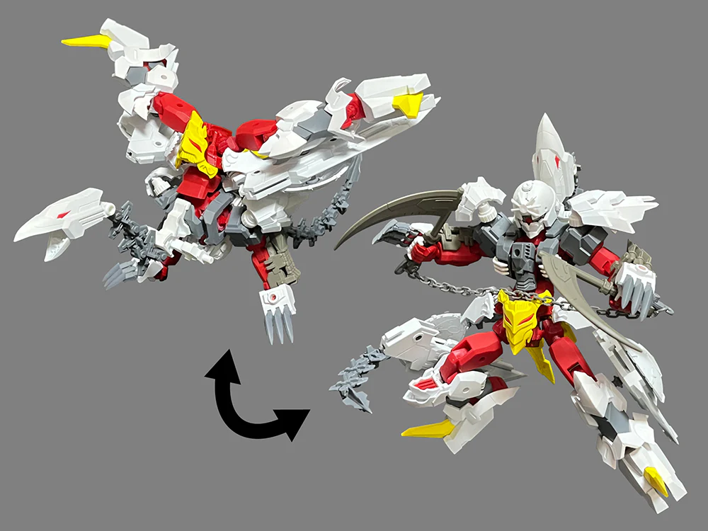 [Pre-order] PLA ACT - PLA ACT19: GenjuuDX Plastic Model Kit PLUM - Image 5