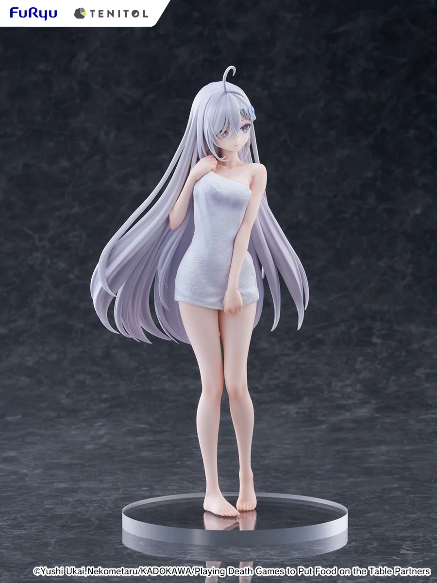 [Pre-order] Playing Death Games to Put Food on the Table - Yuki (Golden Bath Ver.) Tenitol Tall Non Scale Figure FuRyu Corporation - Image 5