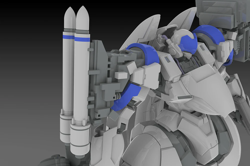 [Pre-order] POWER DoLLS - X-4+(PD-802) WEAPON SET3 Plastic Model Kit PLUM - Image 8