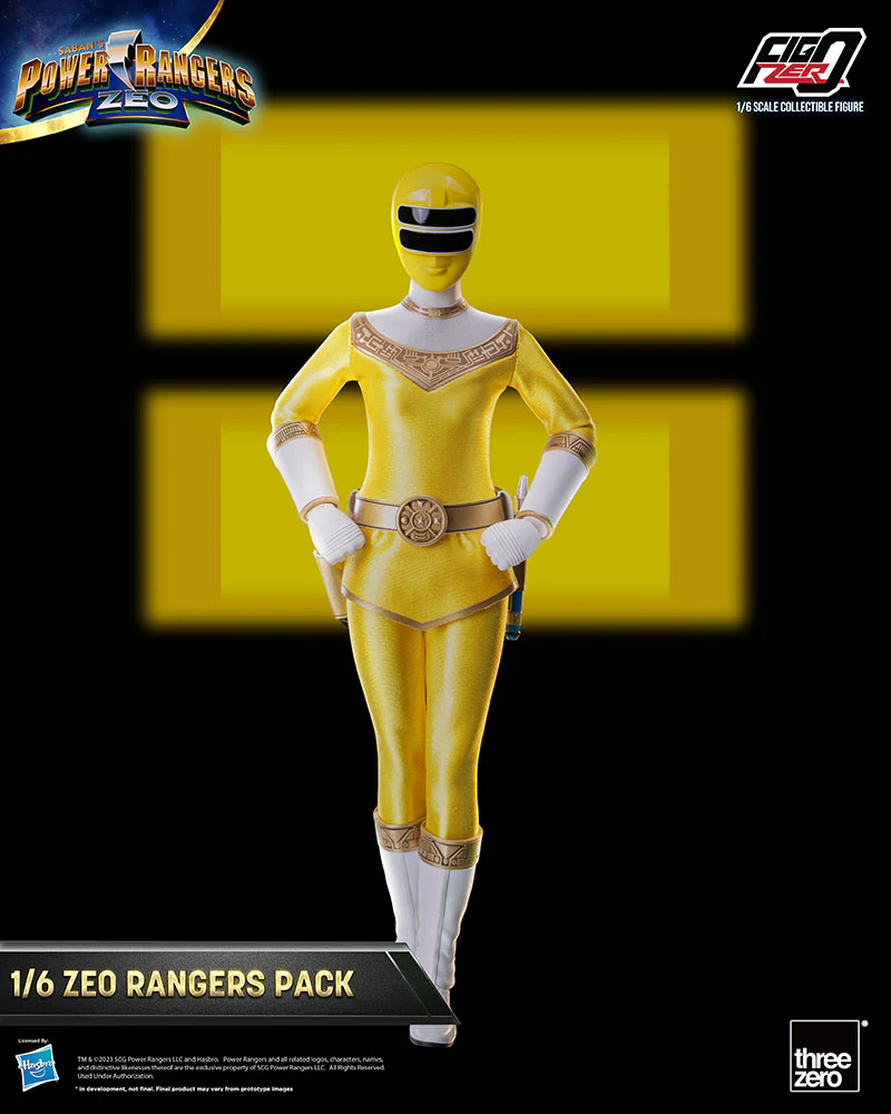 [Pre-order] Power Rangers Zeo - Zeo Rangers Pack 1/6 Action Figure ThreeZero - Image 13
