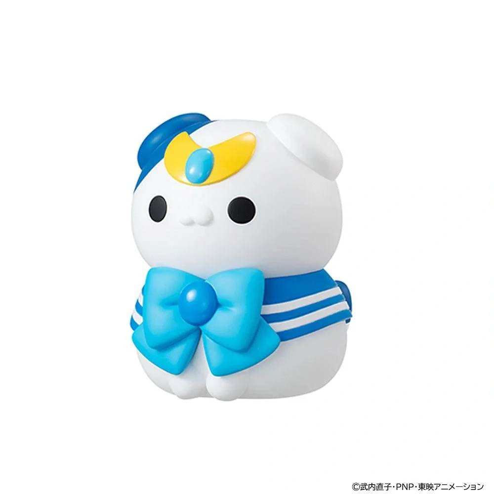 [Pre-order] Pretty Guardian Sailor Moon - Nyanto! The big Sailor Mewn series (2) Sailor Mercury Mini Figure Megahouse - Image 2