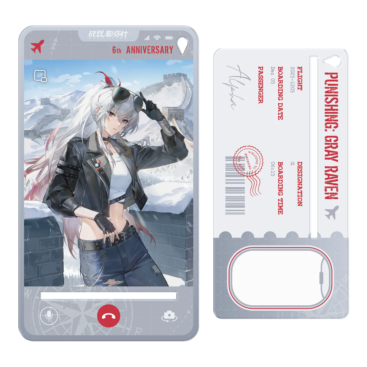 [Pre-order] Punishing: Gray Raven - Echoes of Elsewhere 6th Anniversary Display Standee KURO GAMES - Image 21