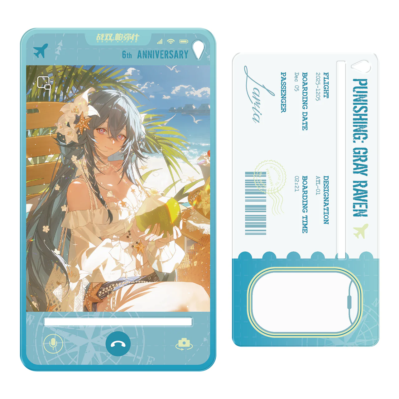 [Pre-order] Punishing: Gray Raven - Echoes of Elsewhere 6th Anniversary Display Standee KURO GAMES - Image 29