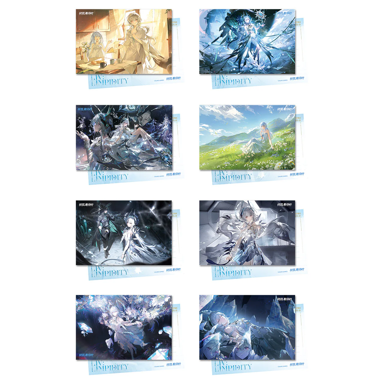 [Pre-order] Punishing: Gray Raven - Liv: Limpidity Frame CG Postcard Set KURO GAMES - Image 3