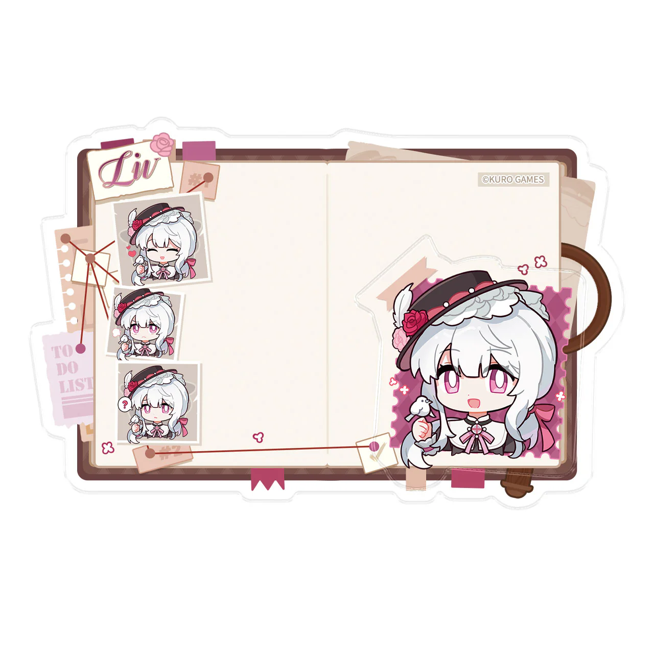 [Pre-order] Punishing: Gray Raven - Mistbound Twilight Memo Magnet KURO GAMES - Image 6