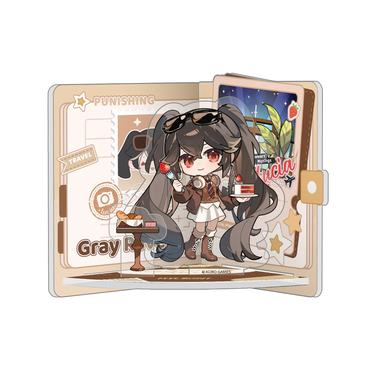 [Pre-order] Punishing: Gray Raven - Travelers' Musings Chibi Portrait Fridge Magnet KURO GAMES - Image 4