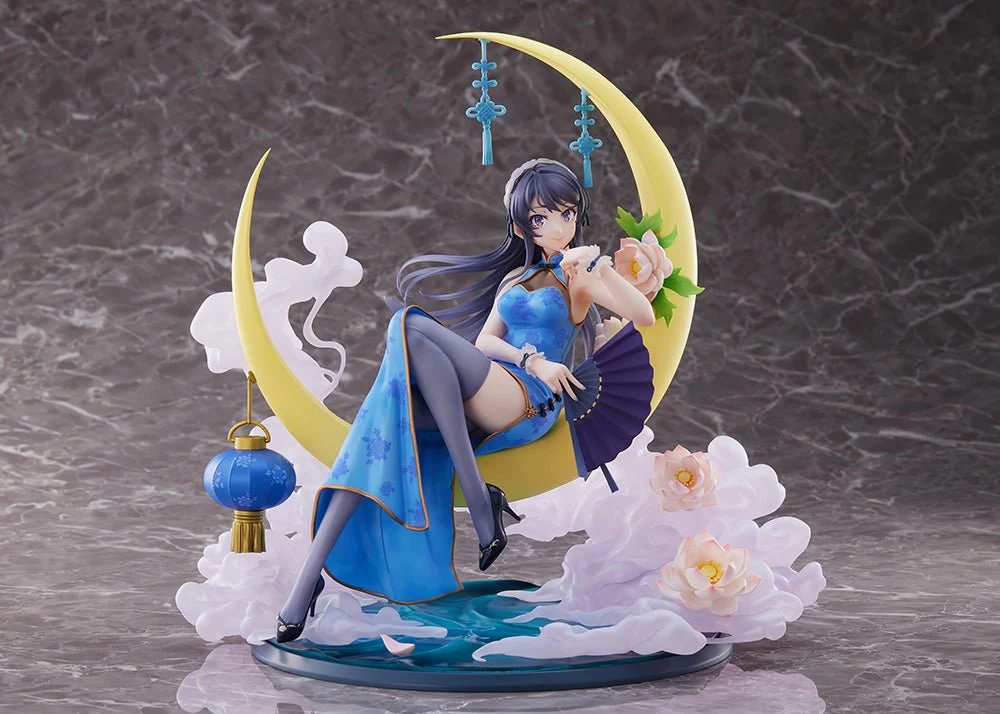 [Pre-order] Rascal Does Not Dream of Bunny Girl Senpai - Mai Sakurajima (Chinese Dress Ver.) 1/7 Scale Figure Taito - Image 3