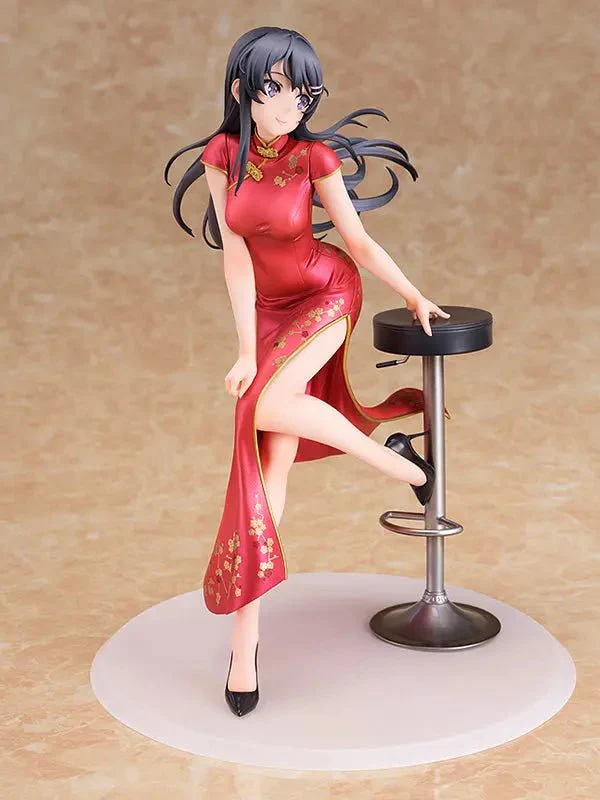 [Pre-order] Rascal Does not Dream of Bunny Girl Senpai - Mai Sakurajima (Chinese Dress Ver.) 1/7 Scale Figure WING - Image 2