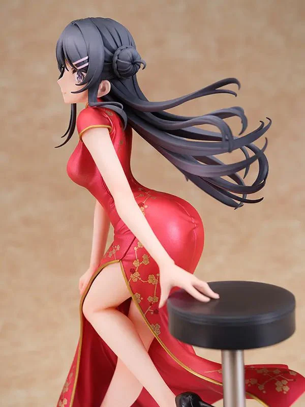 [Pre-order] Rascal Does not Dream of Bunny Girl Senpai - Mai Sakurajima (Chinese Dress Ver.) 1/7 Scale Figure WING - Image 5