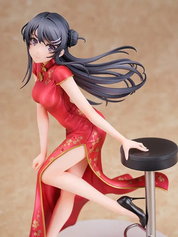 [Pre-order] Rascal Does not Dream of Bunny Girl Senpai - Mai Sakurajima (Chinese Dress Ver.) 1/7 Scale Figure WING - Image 6
