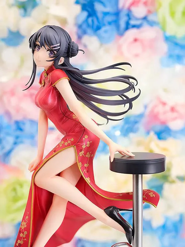[Pre-order] Rascal Does not Dream of Bunny Girl Senpai - Mai Sakurajima (Chinese Dress Ver.) 1/7 Scale Figure WING - Image 8