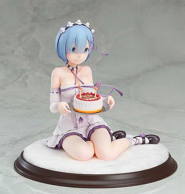 [Pre-order] Re:Zero - Rem (Birthday Cake Ver. re-run) 1/7 Scale Figure KADOKAWA - Image 3