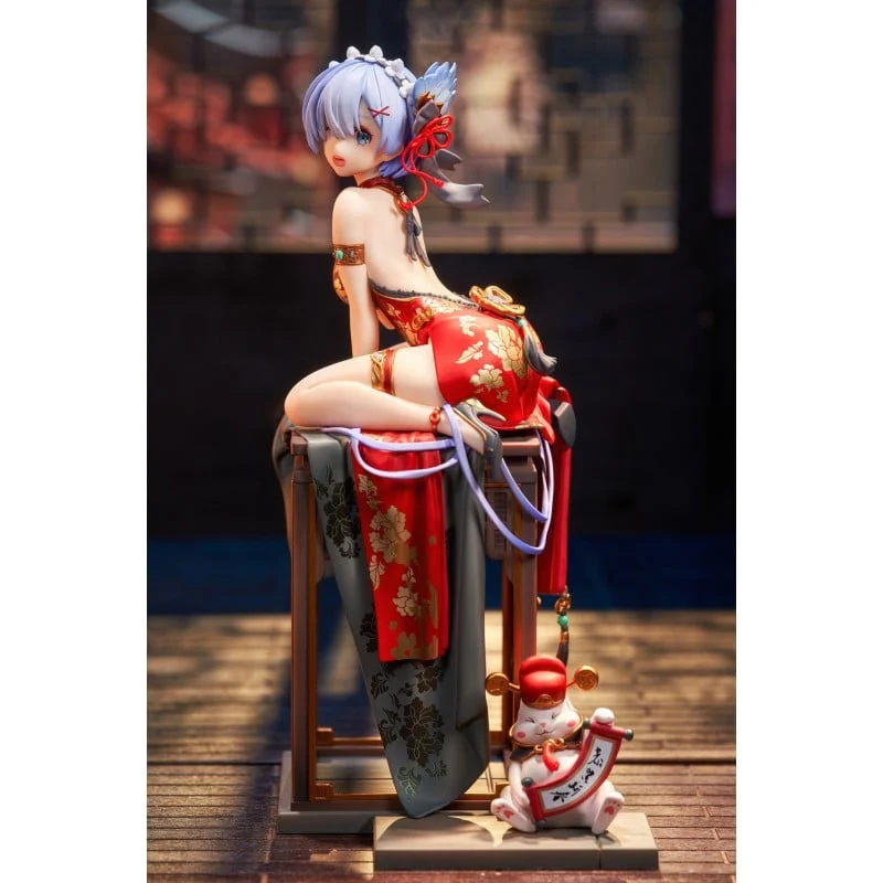 [Pre-order] Re:Zero - Rem & Emilia (Graceful Beauty 2024 New Year Ver.) 1/7 Scale Figure Kadokawa - Image 12